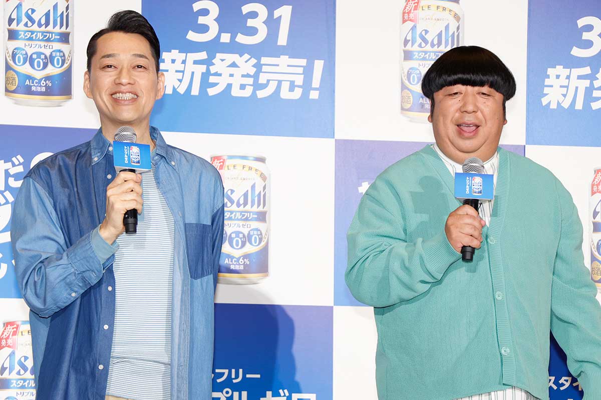 バナナマン、約10年ぶりにPRイベント登場に緊張　会場からは大きな拍手で「人がいっぱいでうれしい」