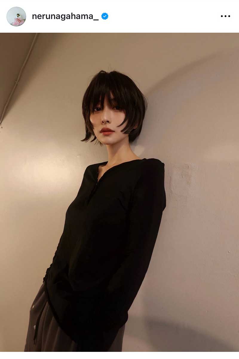 長濱ねるの実際の投稿【写真：インスタグラム（＠nerunagahama_）より】