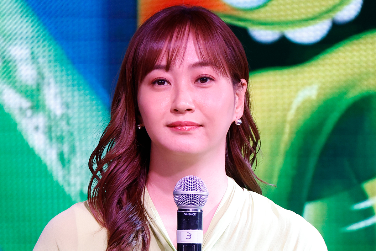 イベントに登壇した藤本美貴【写真：ENCOUNT編集部】