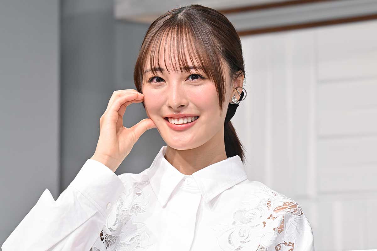 制作発表記者会見に出席した大友加恋【写真:ENCOUNT編集部】