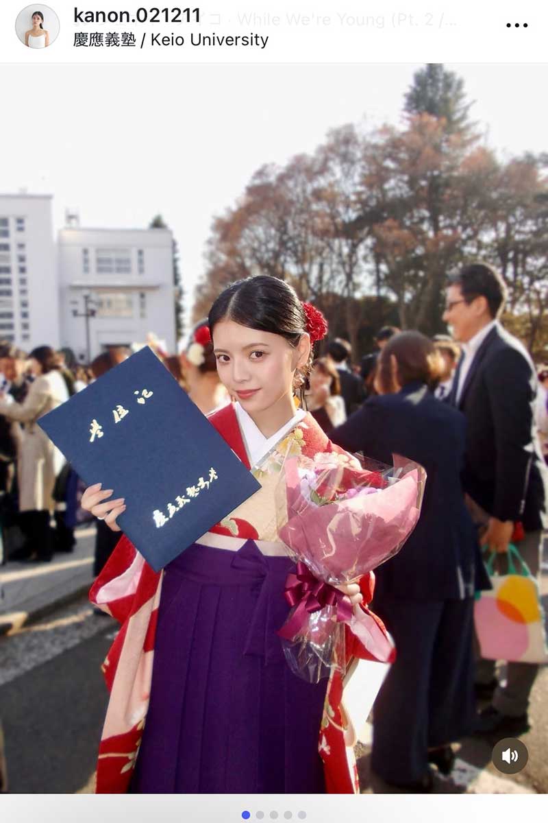 kanon【写真：インスタグラム（＠kanon.021211）より】