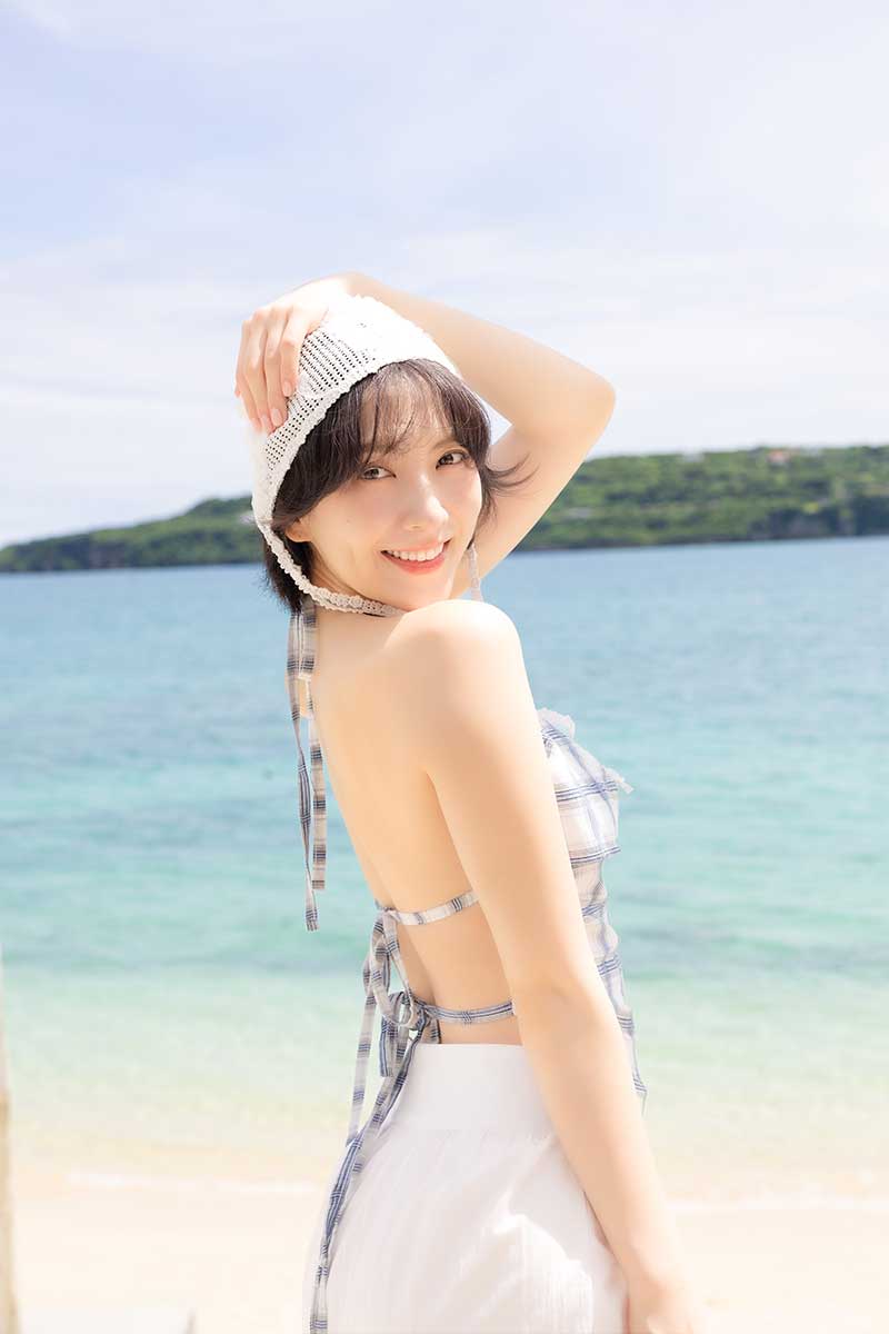 サード写真集を発売するKARAの知英【写真：田口まき】