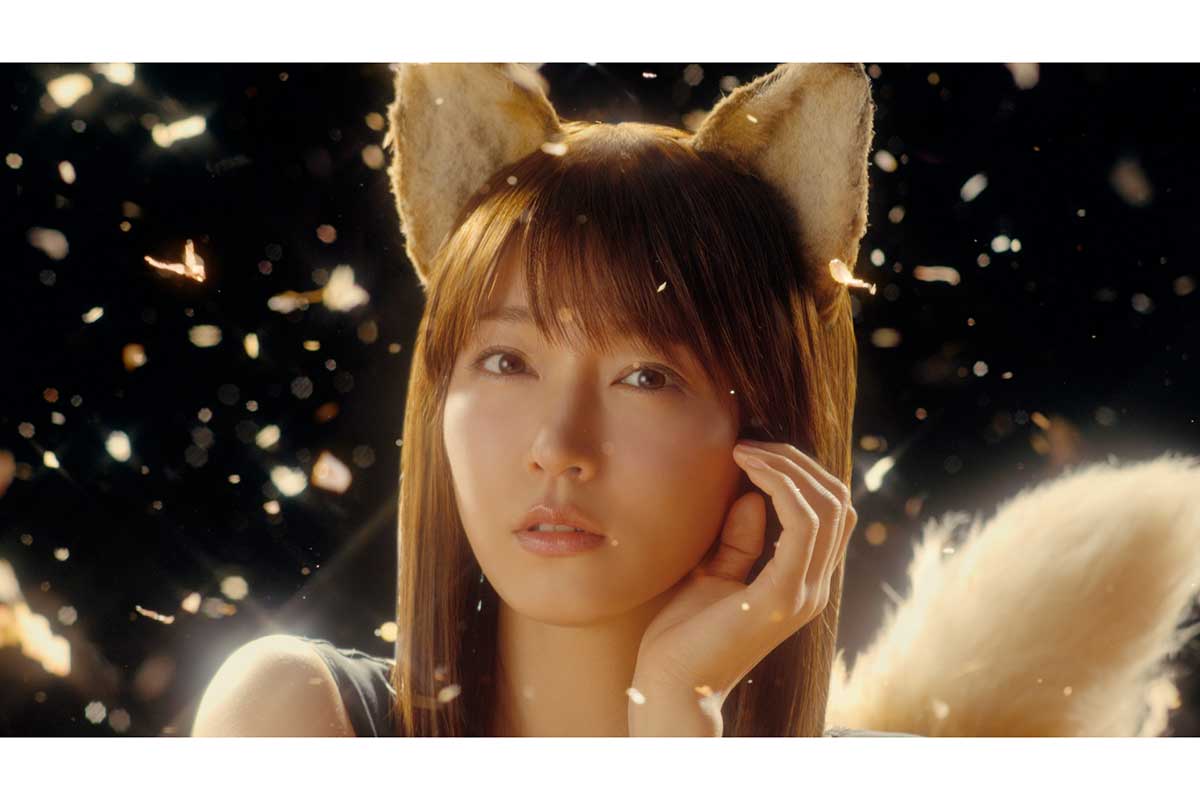 吉岡里帆、4年ぶりに“どんぎつね”復活　久々着用の耳は「自分の一部っていう感覚」