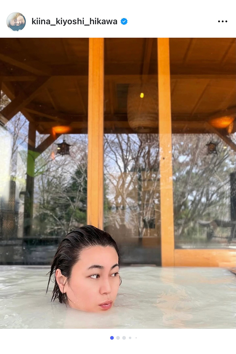 氷川きよしの実際の投稿【写真：インスタグラム（＠kiina_kiyoshi_hikawa）より】