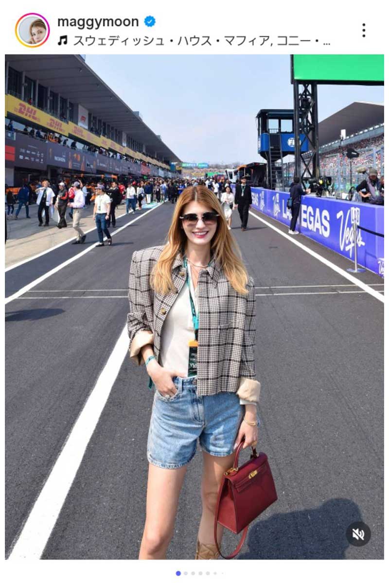 マギーの実際の投稿【写真:インスタグラム(@maggymoon)より】