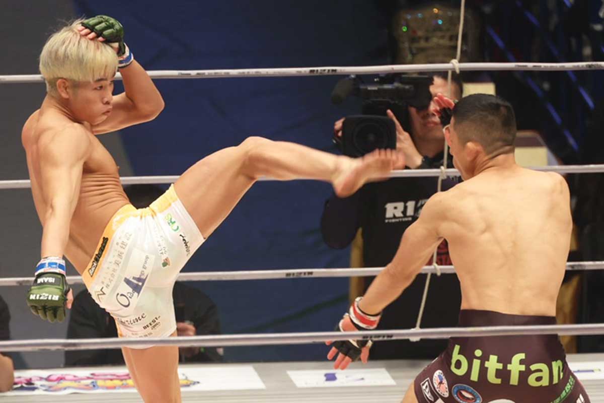 堀口恭司との一戦は“挫折”と語る【写真：山口比佐夫】