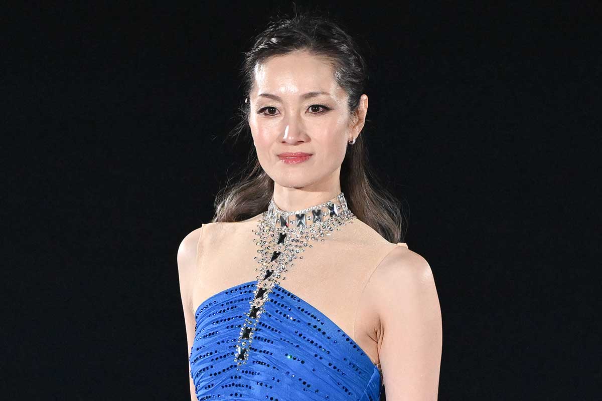 『2026年度 西武グループ入社式』にサプライズ登場した荒川静香【写真：ENCOUNT編集部】