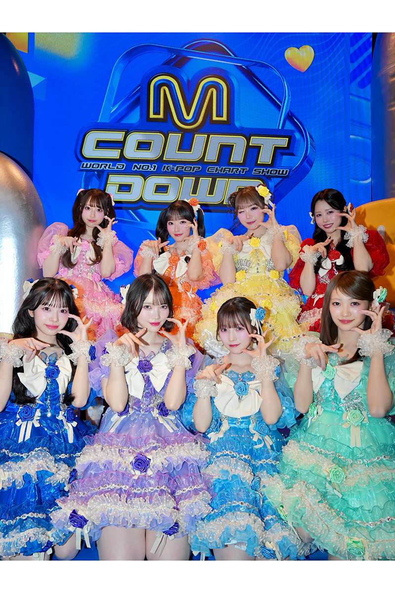 『M COUNTDOWN』に出演したCUTIE STREET