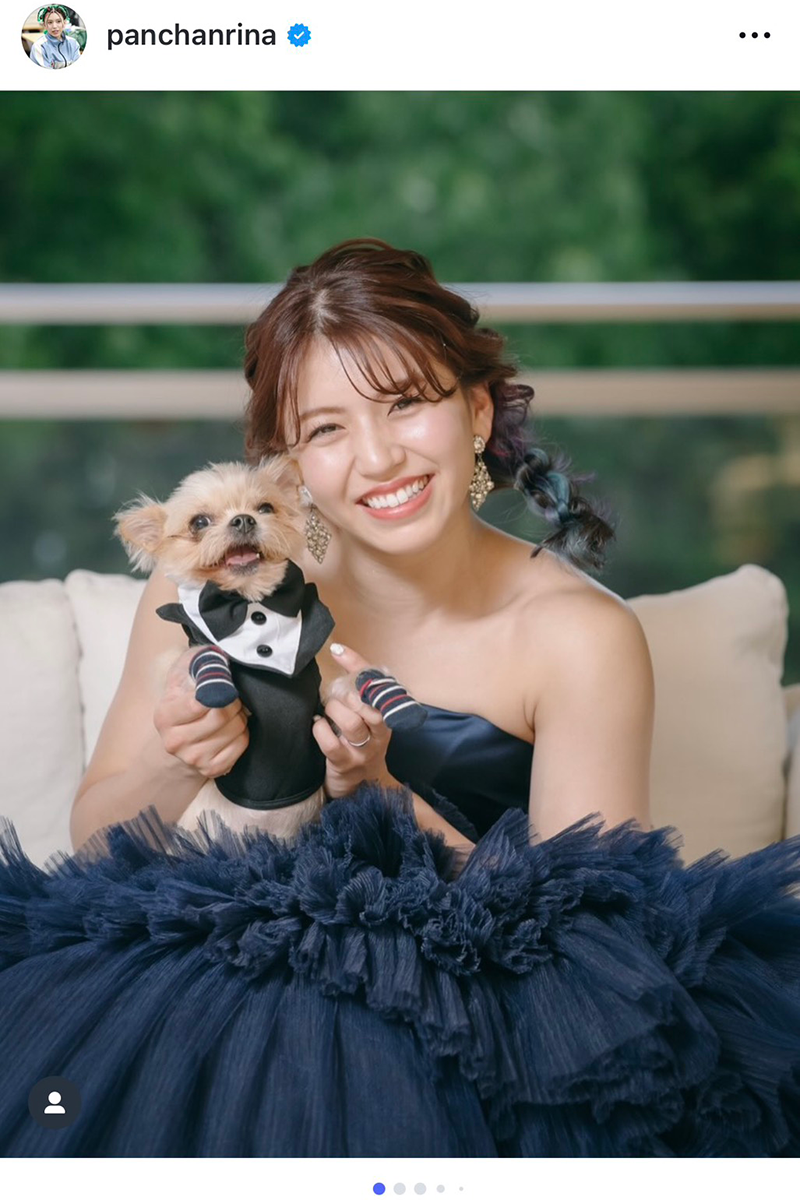 ぱんちゃん璃奈【写真：インスタグラム（＠panchanrina）より】