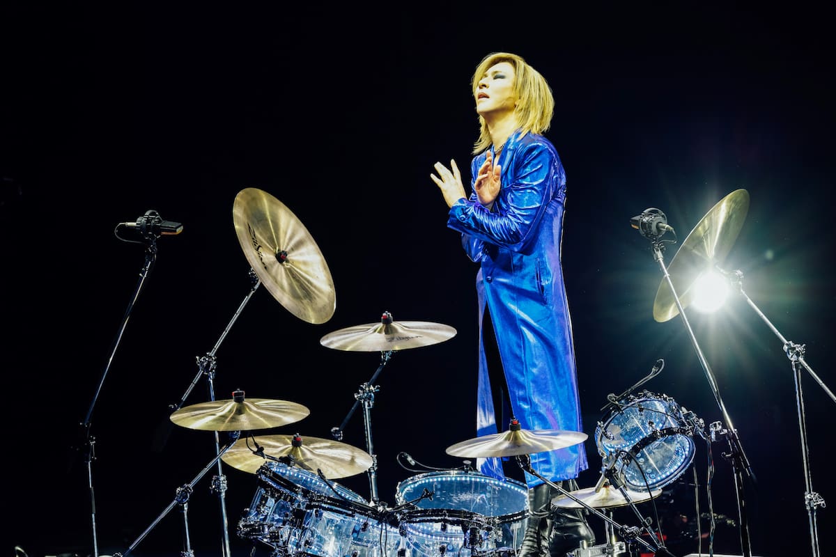 クラシカル・ワールドツアーの東京最終日公演を行ったX JAPANのYOSHIKI