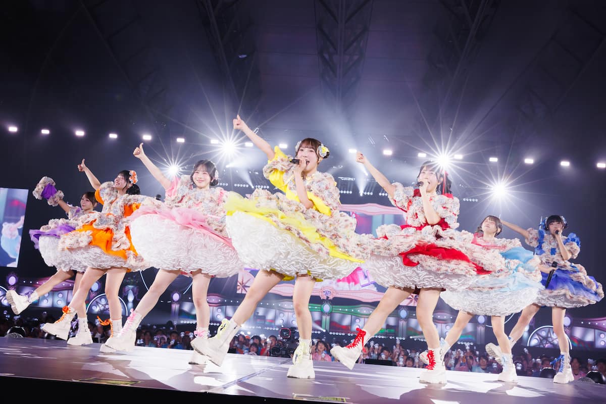 グループの持つ全23曲を披露【写真：ヨシモリユウナ、河村美貴】