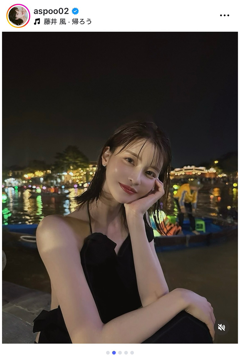 岸明日香の実際の投稿【写真：インスタグラム（＠aspoo02）より】