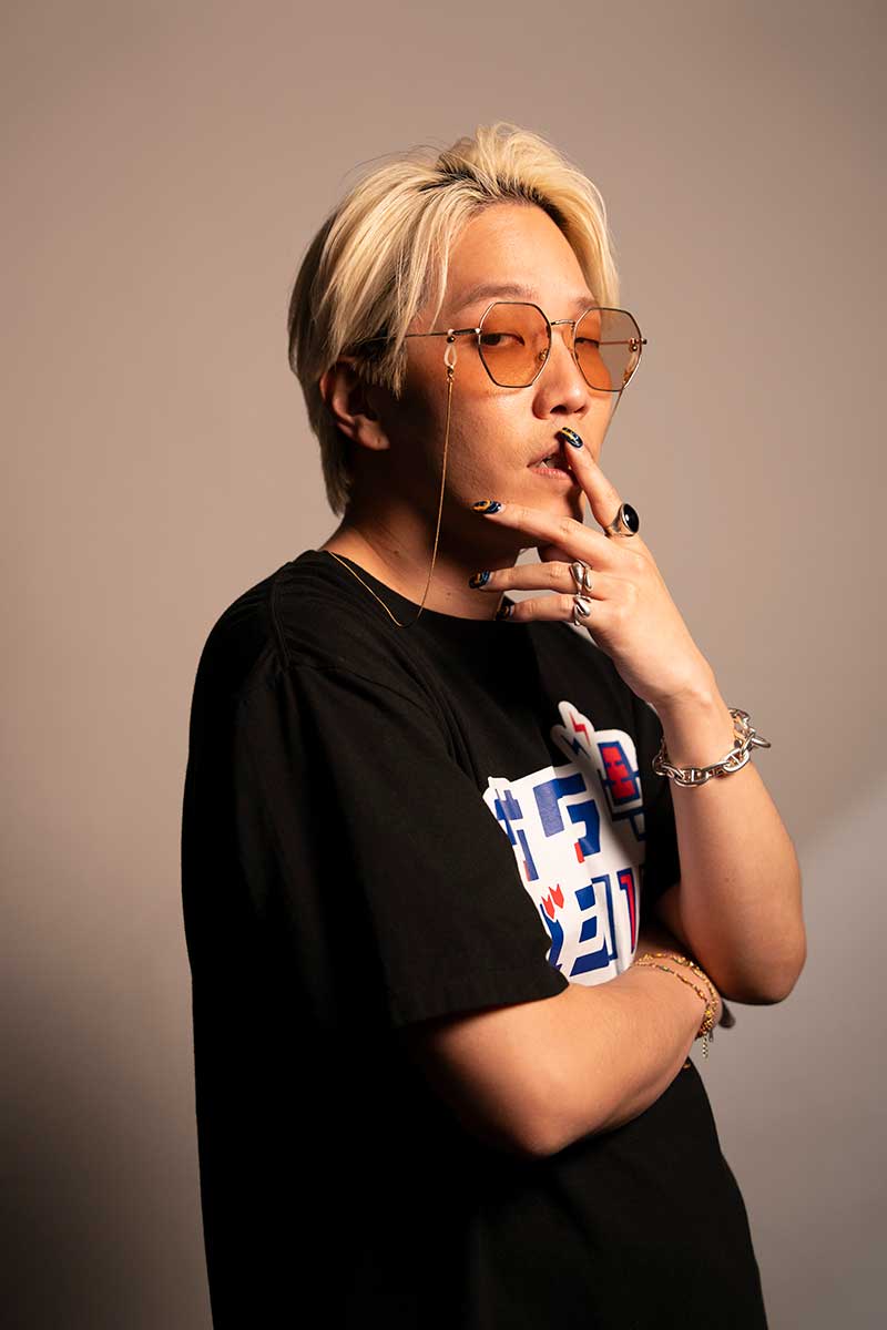 なんでも「笑いにするのが自分の役目」と語ったDen【写真：増田美咲】