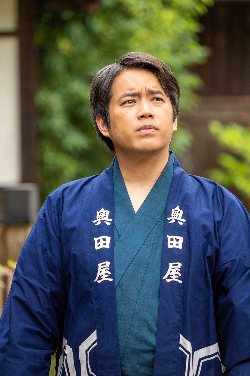 亀吉を演じる三浦貴大【写真：(C)NHK】