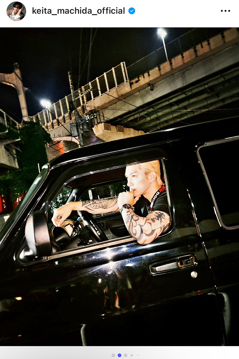 町田啓太の実際の投稿【写真：インスタグラム（＠keita_machida_official）より】