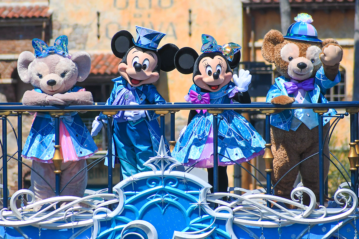 TDSのハーバーショー、約6年ぶりにキャラクターが陸上に　25周年アニバーサリーイベント開始