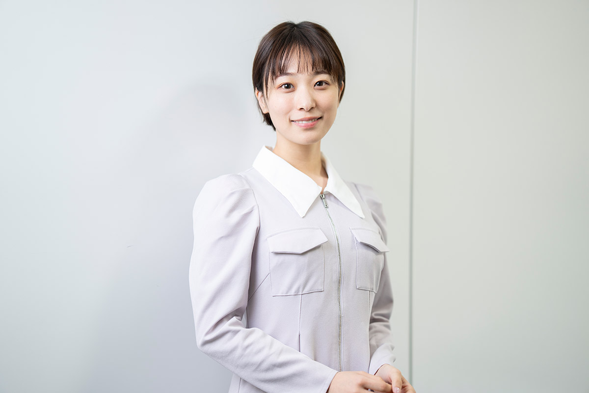 気象予報士の今井春花さん【写真：増田美咲】