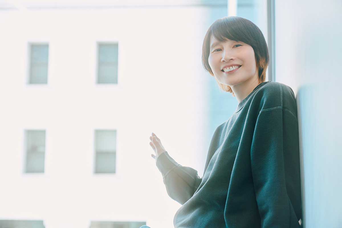 「1人でのトークにも自信を持てるようになったら」と思いを語る【写真：高田啓矢】