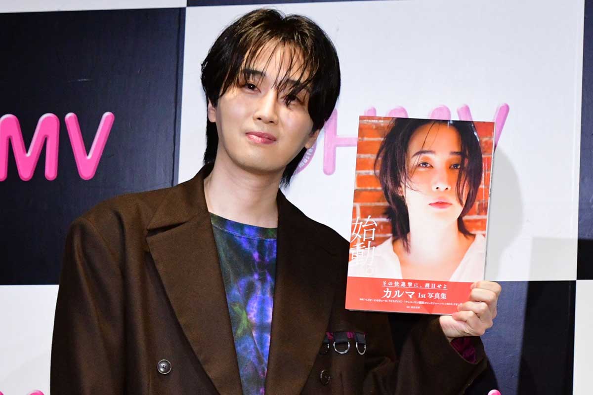 イベントに登壇したカルマ【写真：ENCOUNT編集部】