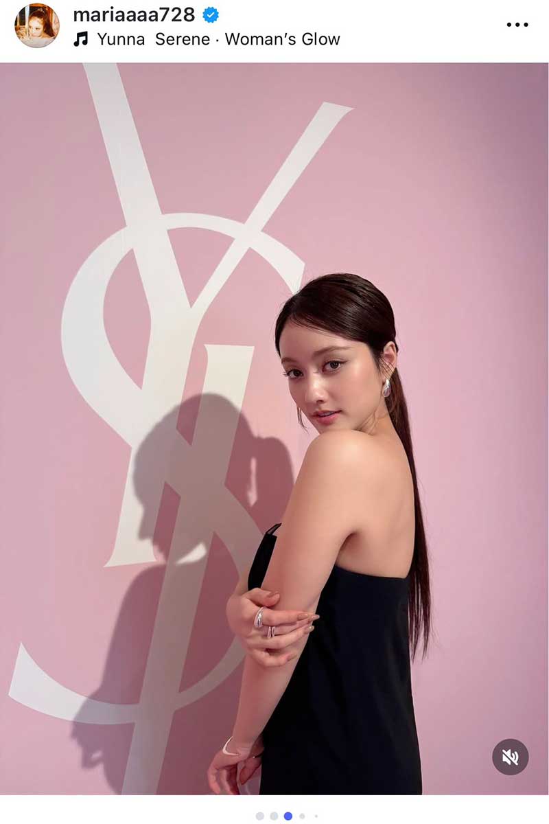 谷まりあの実際の投稿【写真：インスタグラム（＠mariaaaa728）より】