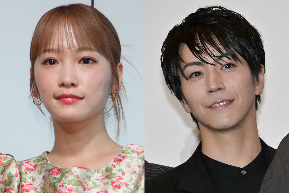 川栄李奈(左)と廣瀬智紀【写真:ENCOUNT編集部】