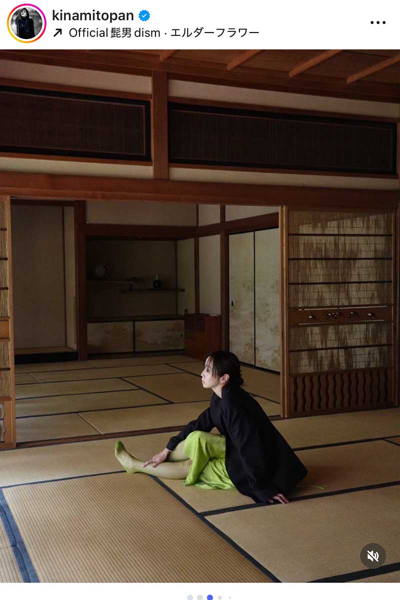 木南晴夏の実際の投稿【写真：インスタグラム（@kinamitopan）より】