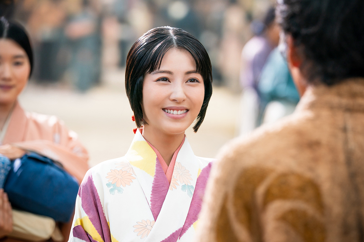 夫役・池松壮亮との共演について語った【写真：(C)NHK】