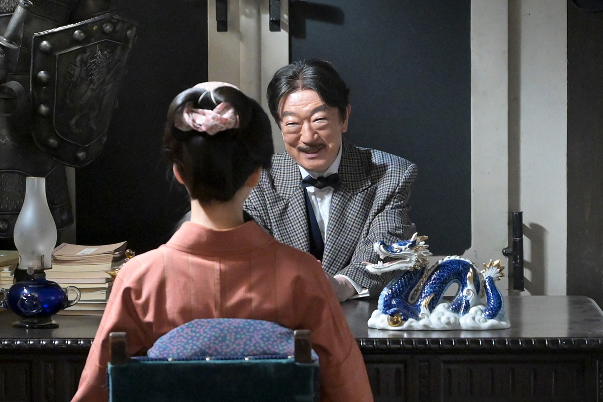 清水卯三郎を演じる坂東彌十郎【写真：(C)NHK】