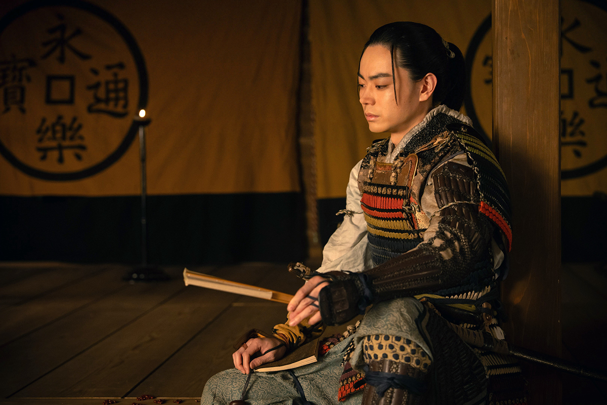 竹中半兵衛を演じる菅田将暉【写真：(C)NHK】