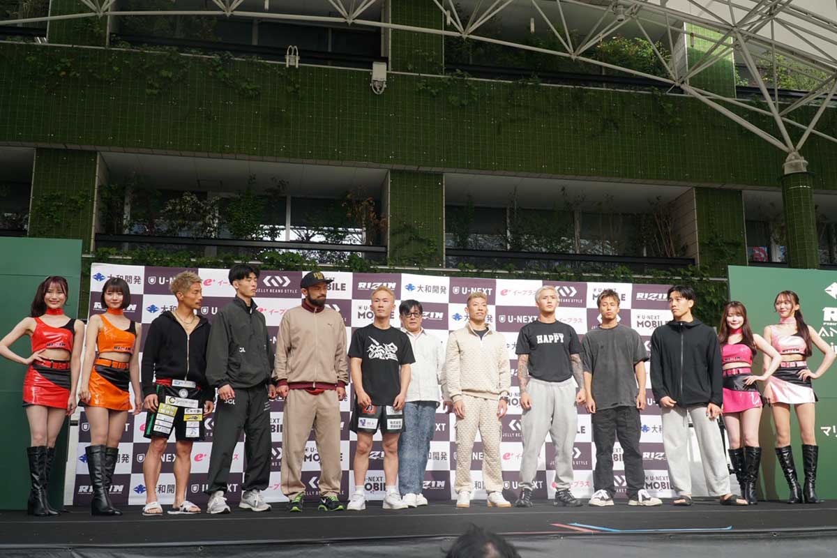 前日計量で体重超過が続出した【写真：ENCOUNT編集部】