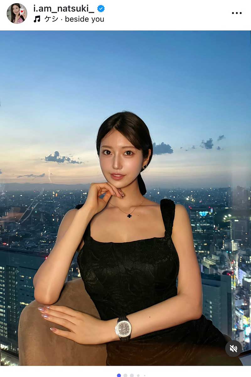 阿部なつき【写真：インスタグラム（＠i.am_natsuki_）より】