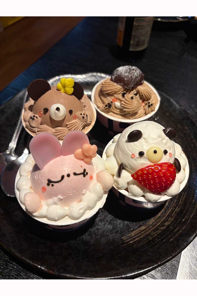 伊澤星花が披露したお祝いのケーキ