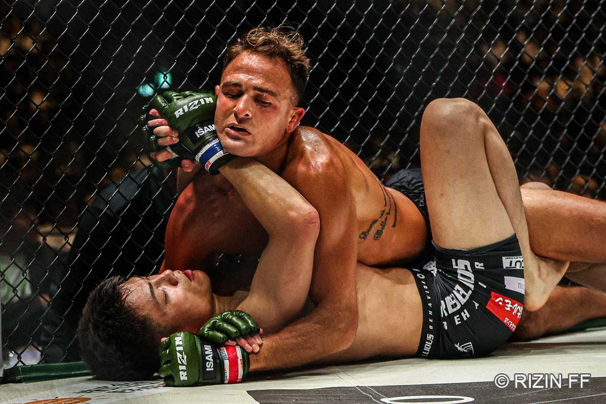 【RIZIN】王者・サバテロが貫禄の完封勝利、北海道大卒・後藤丈治を圧倒「誰もこのベルトを獲ることはできない」