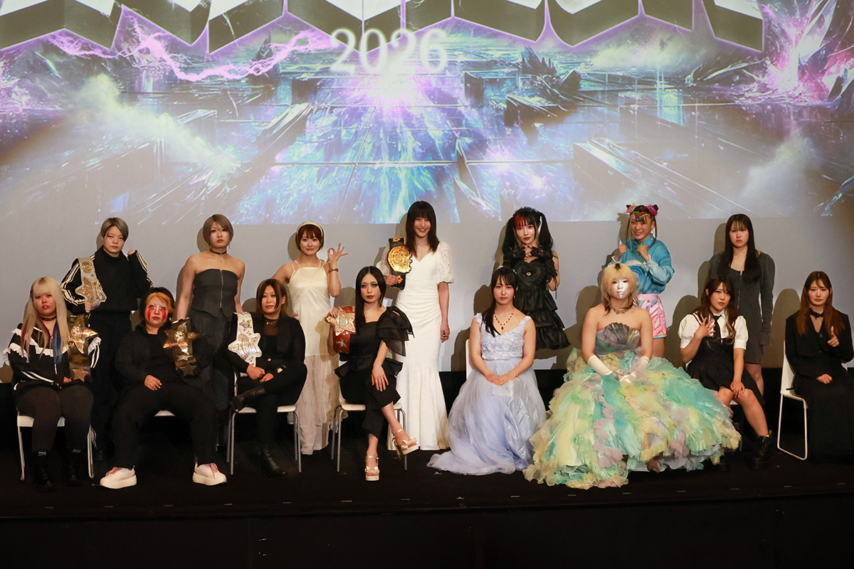 各選手が4.26横浜アリーナへの抱負を語った【写真：橋場了吾】