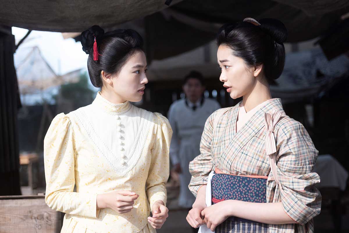 【風、薫る】りんと直美が体調崩した男の子に駆け寄る　2人の姿に捨松が“提案”