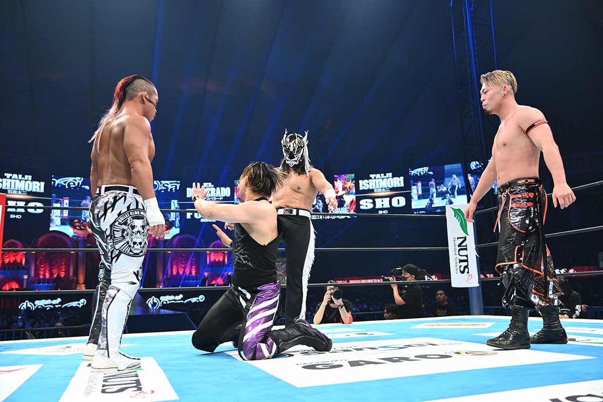 1.4東京ドームではライバルたちとの4WAYを戦った【写真:(C)新日本プロレス】