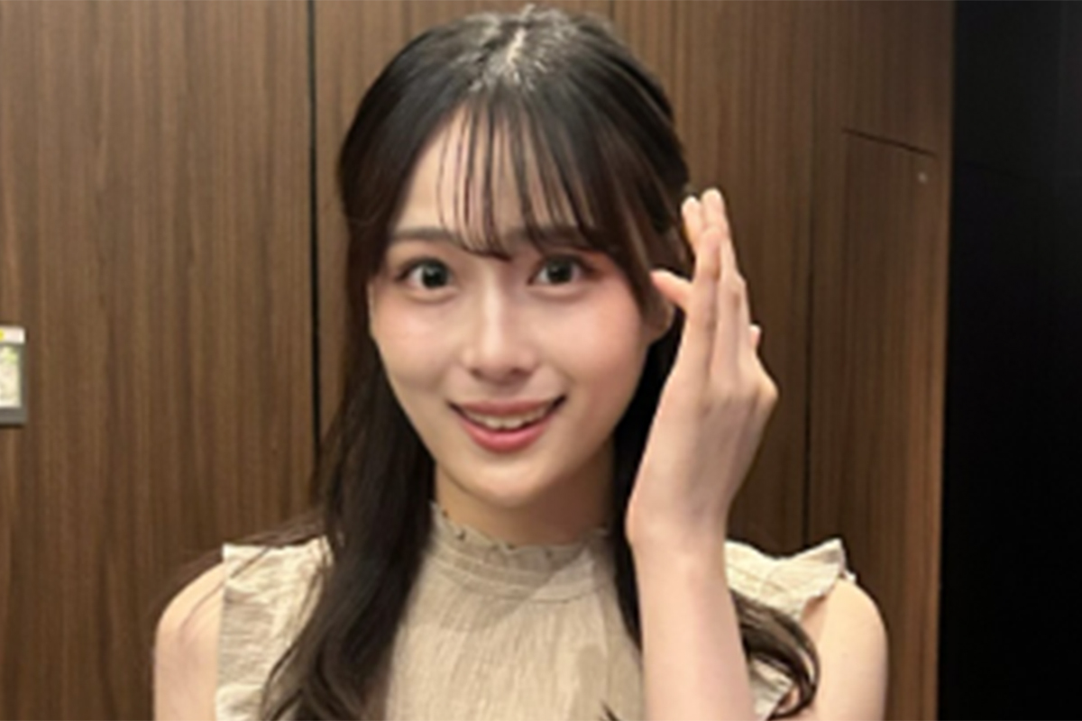 ミスコンで無双した21歳・田中葵、黒髪ボブがファンにドストライク「ほんまもんのべっぴんさん」