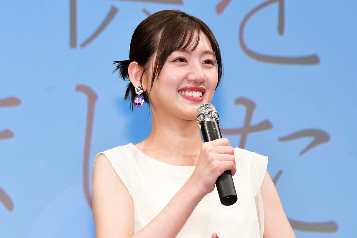 イベントに登壇した佐々木美玲【写真：ENCOUNT編集部】