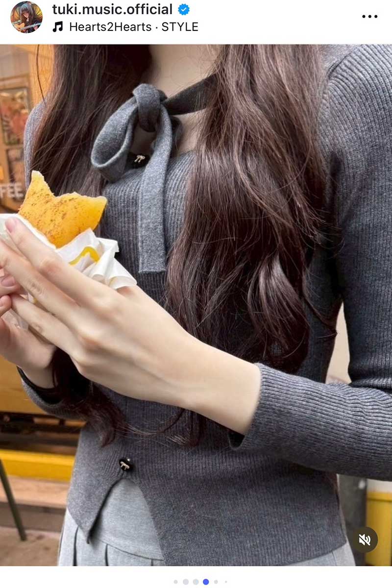 tuki.の実際の投稿【写真：インスタグラム（＠tuki.music.official）より】