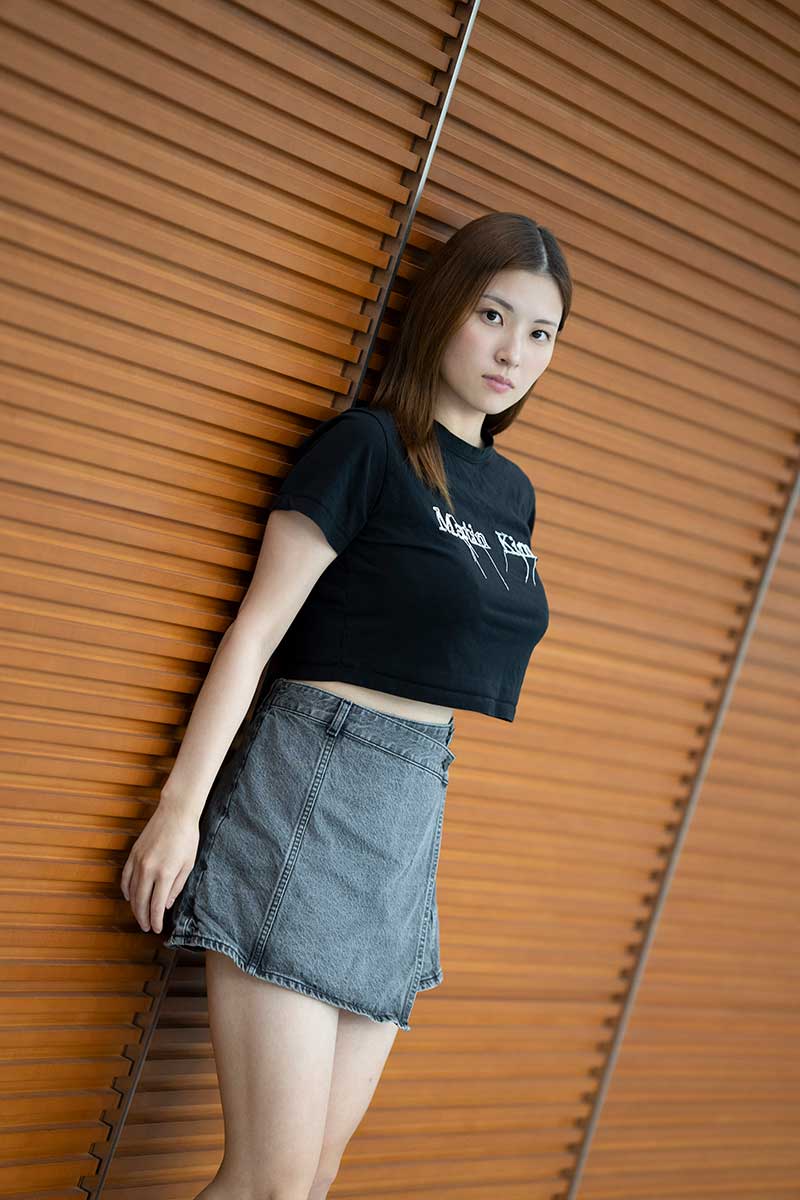 「前澤杯 MAEZAWA CUP 2026」のラウンドガールに抜てき【写真：増田美咲】