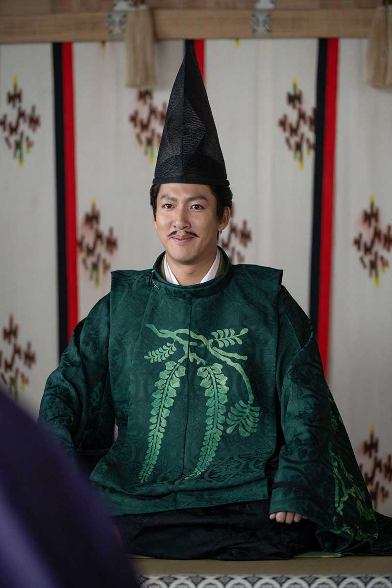 足利義昭役の尾上右近【写真：(C)NHK】