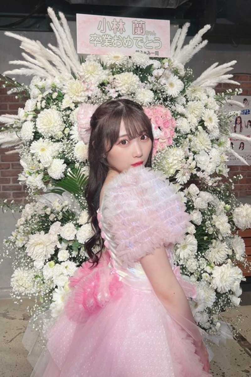 小林蘭の実際の投稿【写真：X（@RAN_NuFEEL）より】