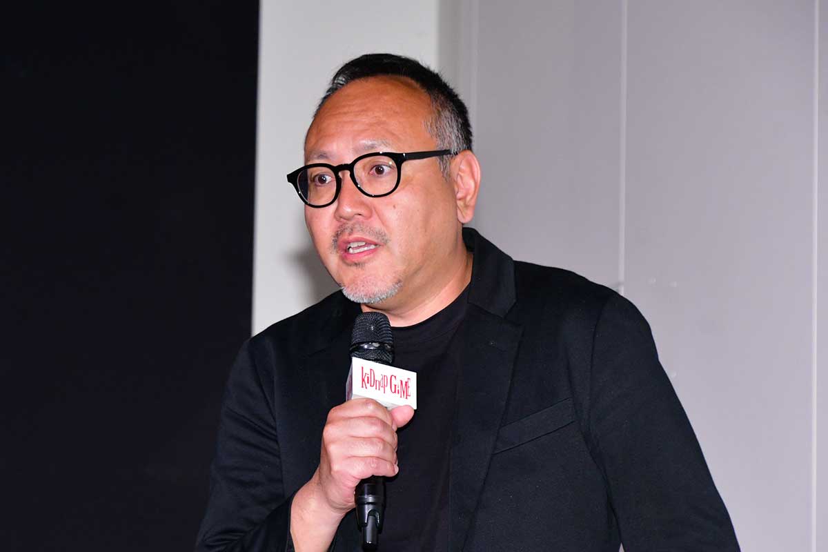 発表会に登壇したフジテレビ・プロデューサーの加藤裕将氏【写真：ENCOUNT編集部】