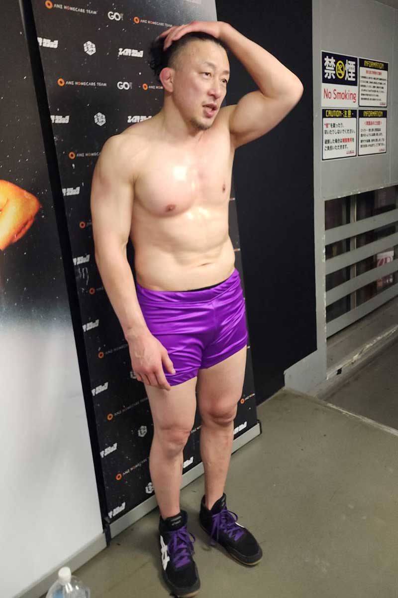 充実感ある顔をしていた川尻達也【写真：ENCOUNT編集部】