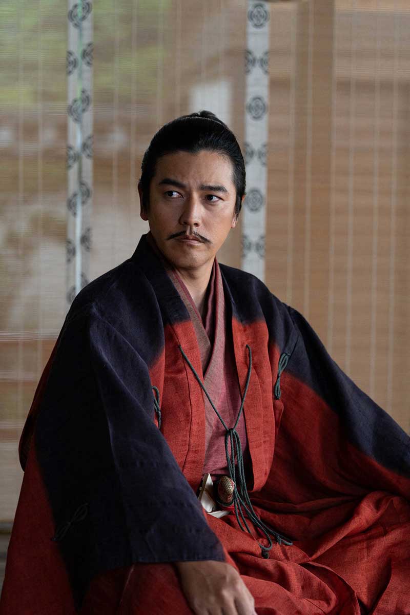 明智光秀を演じる要潤【写真：(C)NHK】