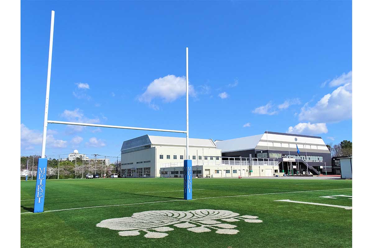 部活動はラグビーで有名【写真：ENCOUNT編集部】