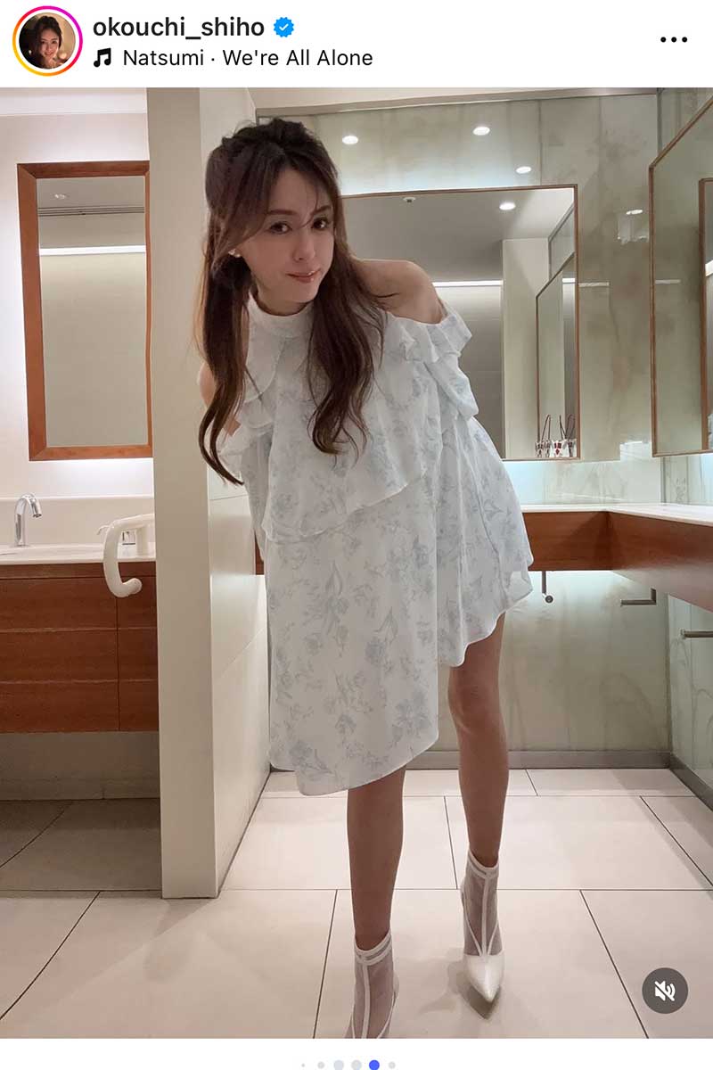 大河内志保の実際の投稿【写真：インスタグラム（@okouchi_shiho）より】