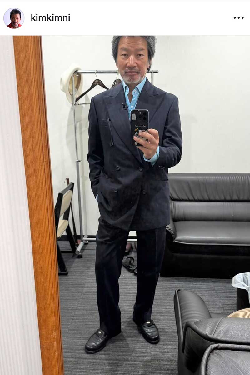 木村祐一の実際の投稿【写真：インスタグラム（＠kimkimni）より】