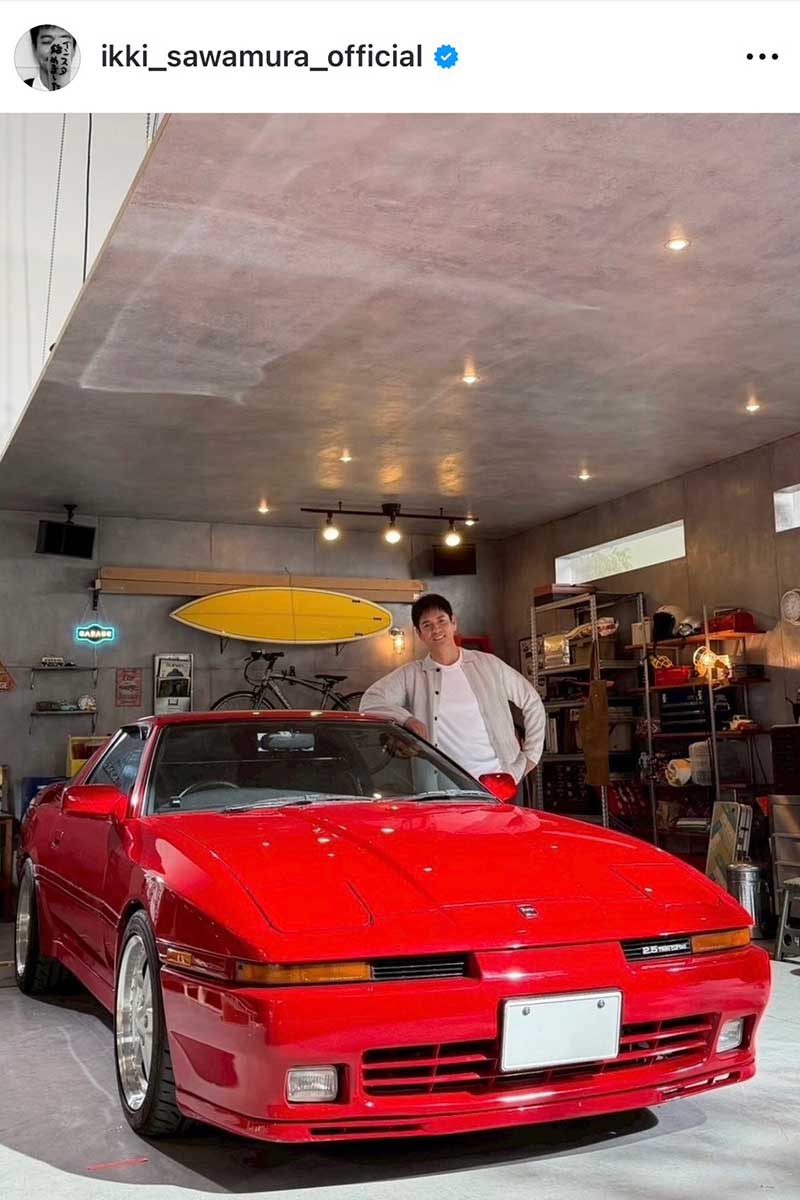 沢村一樹【写真：インスタグラム（＠ikki_sawamura_official）より】
