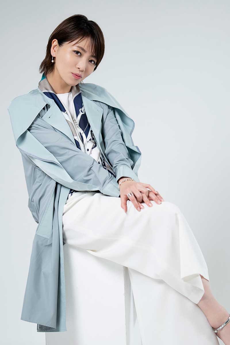 柚希礼音との関係性も語った【写真：増田美咲】